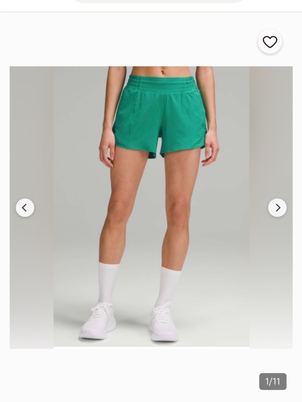 Lululemon Hotty Hot High-Rise Lined Shorts